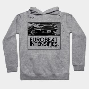 EUROBEAT INTENSIFIES - AE86 Trueno PD Hoodie